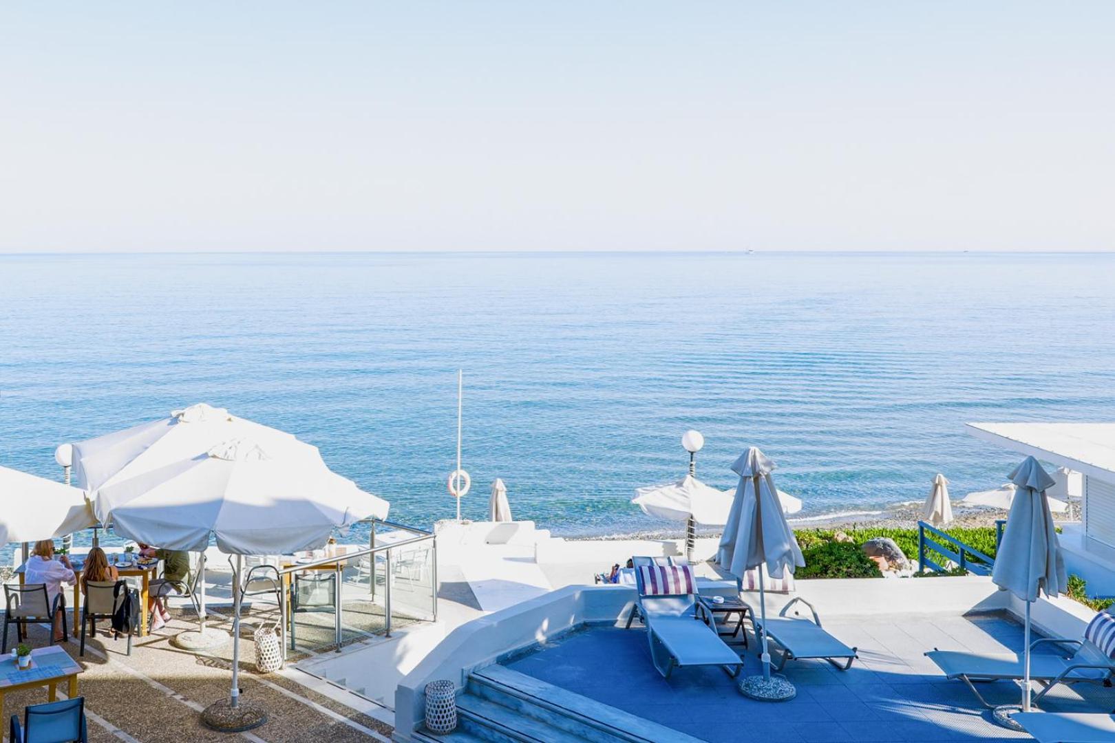 Filoxenia Beach Hotel レティムノ エクステリア 写真