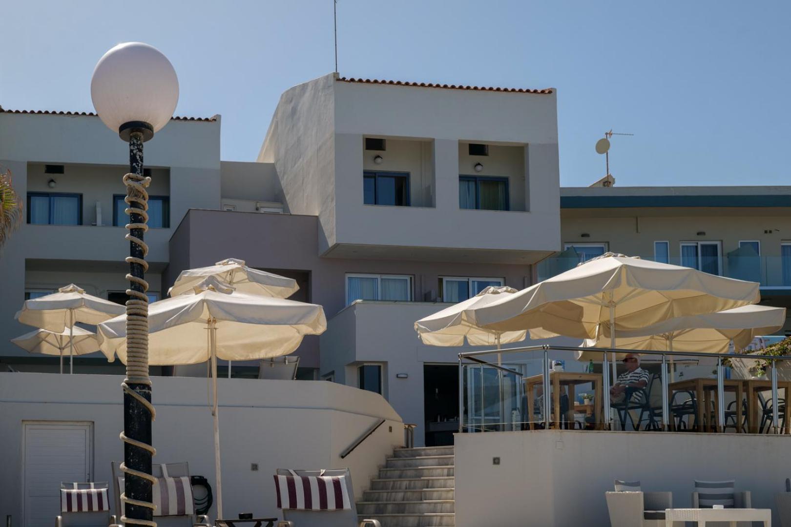 Filoxenia Beach Hotel レティムノ エクステリア 写真
