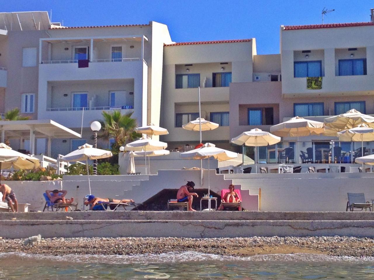 Filoxenia Beach Hotel レティムノ エクステリア 写真